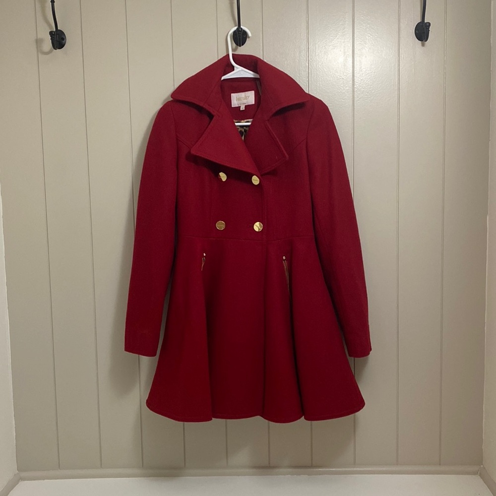 Laundry Red Peacoat